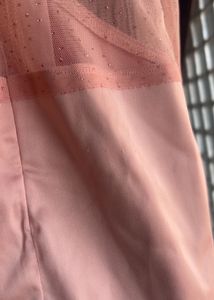 Price Drop Pink Glitter Detail Bodycon Dress