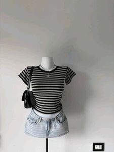 Striped Baby Tee
