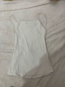 White Backless mini dress