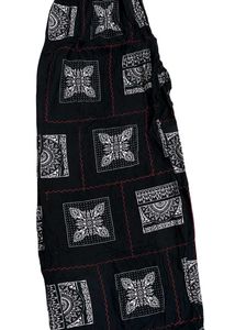 Stylish Black Printed Palazzo Pants