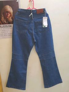GLITCHEZ ✨️Flared Blue Denim Jeans