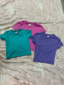 Pack of 3 Girls T-Shirts