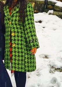 green Coat