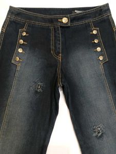 Y2K Washed Black Flare Jeans