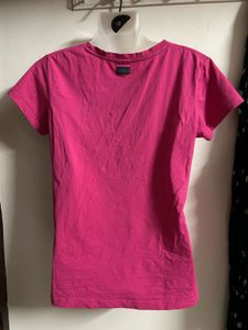 Nike Pink T-Shirt with Floral Logo