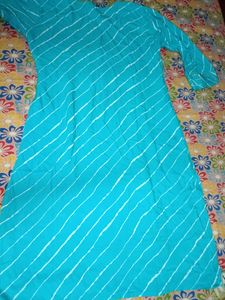 Leheriya Printed Kurti Women
