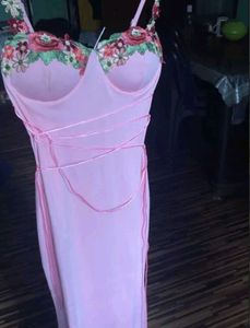 Elegant Pink Midi Dress (new Without tag)