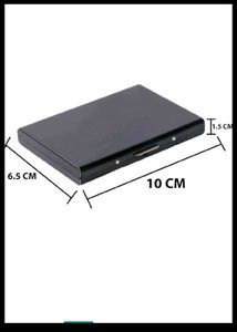 Sleek Black Card Holder New Mobile Stand