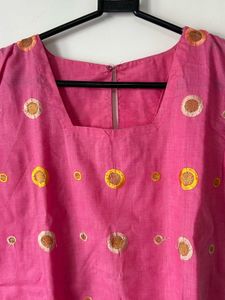 Embroidered Kurta Salwar 2 Piece Set