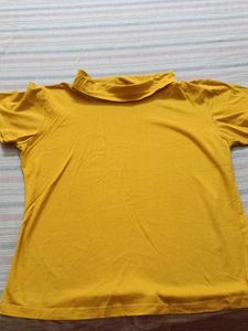 Turtle neck T shirt New