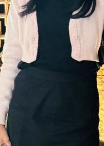 Cute Pink Knit Cardigan