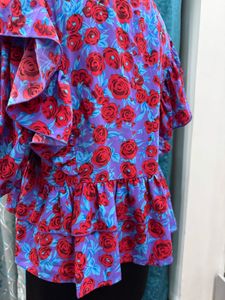 PlusS Floral Top