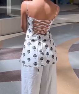 White Printed Kurti