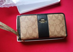 Coach Wallet in Black - With Box & Dust Cover