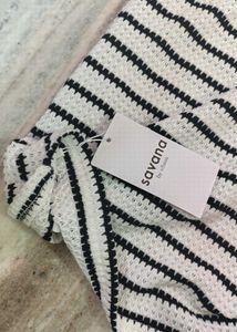 Striped Knit Bodycon Dress