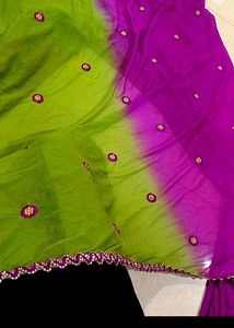 “Beautiful Multicolor anarkali dress fast sell