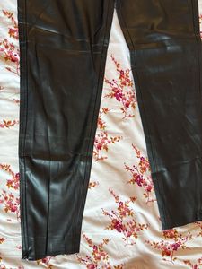Zara Faux Leather Skinny Pants