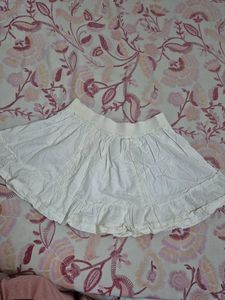 White Short Skirt