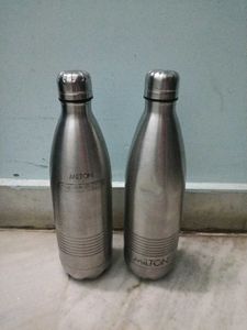 Milton Stainless Steel Water Bottles (Set of 2)