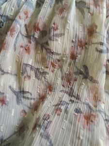 Pale Yellow Full Length Frill Skirt