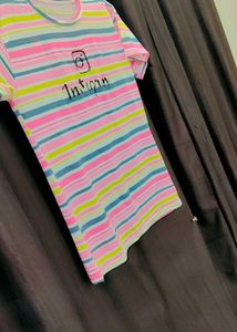 Striped Instagram Tee