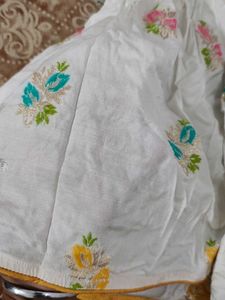 frog with pant white and multi colour
