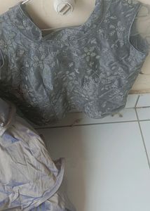 Grey Wedding Lehnga