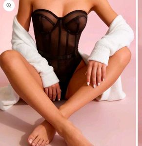 Lace Corset Bodysuit LARGE