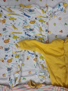 Bundle of 8 ( 3 Full and 5 Half) Baby Onesis/Rompe