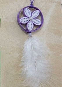 Handmade Double Petal Flower Dreamcatcher