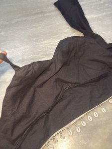 Backless Black Blouse for navratri