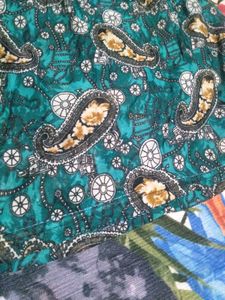 Paisley Print Boho Skirt