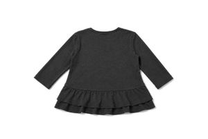 New Black Ruffled Cropped shrug