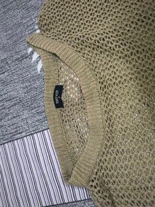 Chic Knitted Mesh Sleeveless Top