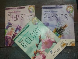 All books of science , S.Chand School.