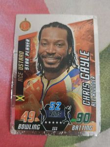 Chris Gayle Silver Foil - 90 batting, 52 runs