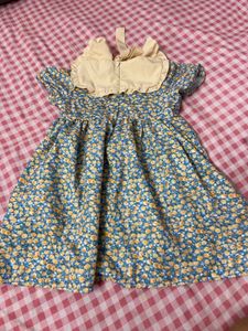 Cute Floral Dress with Peter Pan Collar