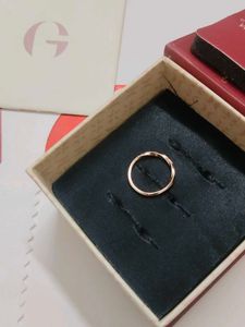 Rose Gold Diamond Ring 925 silver