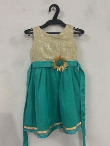 Sparkling Teal Party Dress
