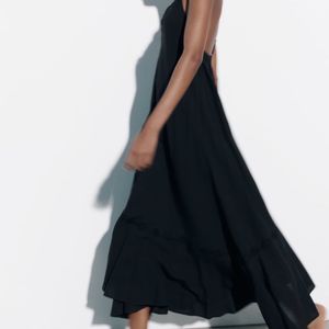 Zara Brand New Bohemian Celebs Maxi Dress