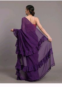 Suta Pur Solid Pure Cotton Purple Sa