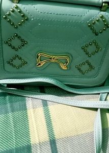 Cute Studded Bow Handbag