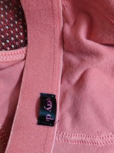 Pink Sports Bra