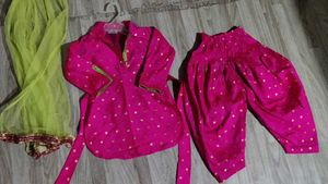 Baby Patiala Set Churidar For Girls