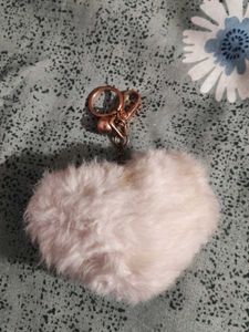 heart shape bagcharm