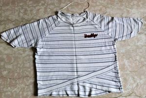 Brooklyn Striped Cropped Top