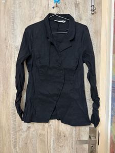 Chic Black Blazer top
