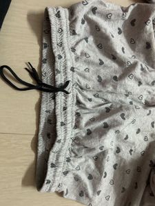 Cute Heart Print Pajama Pants