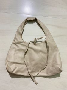 Chic Tan Leather Hobo Bag
