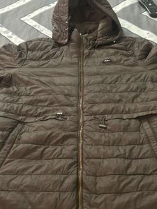 Stylish Padded Jacket with Hood